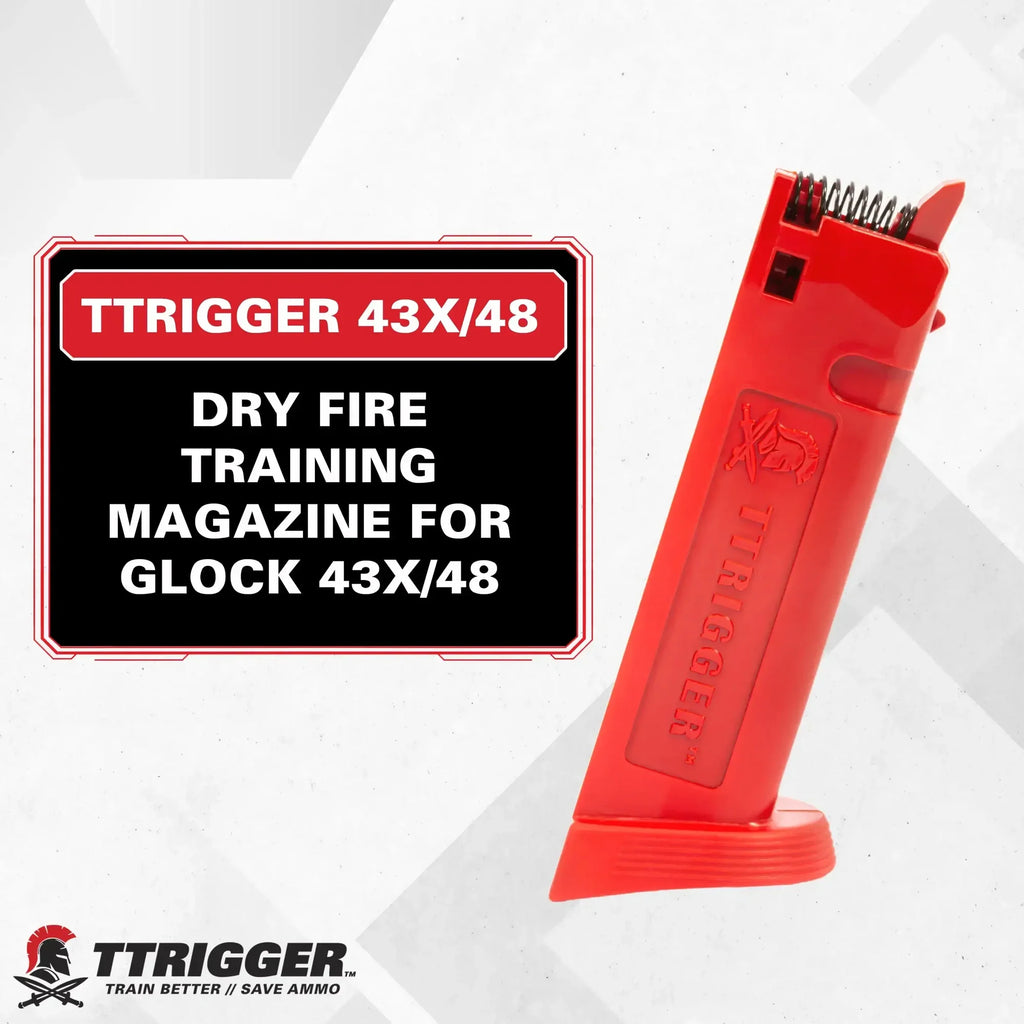 TTRIGGER - Dry Fire Trainingsmagazin | GLOCK 43X / 48