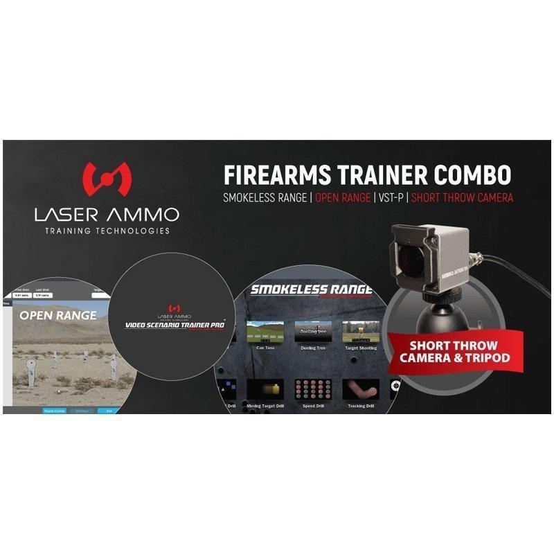 Firearms Trainer - Smokeless Range® Simulator Kombipaket mit Kurzstreckenkamera